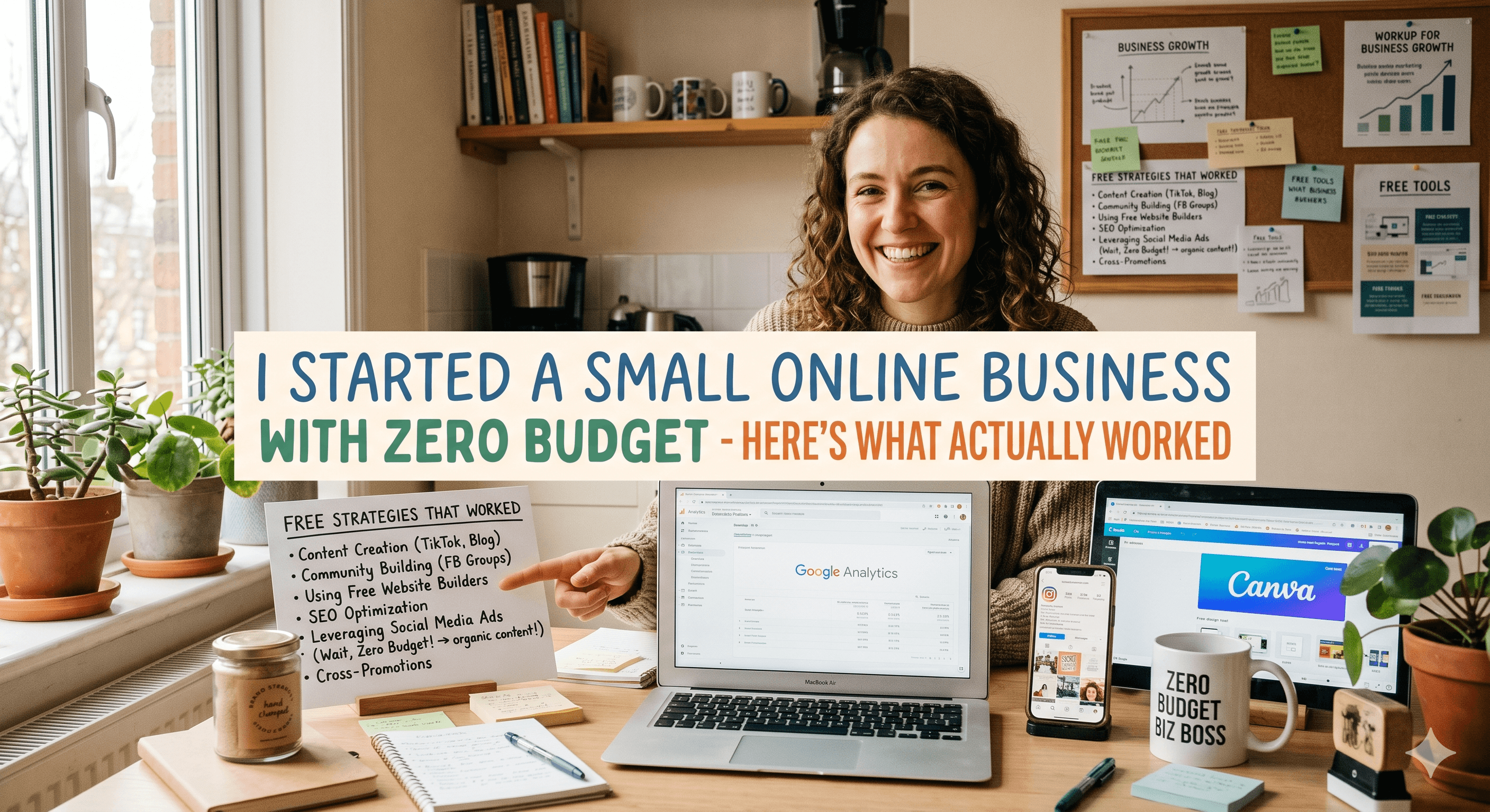 I Started a Small Online Business With Zero Budget — Here’s What Actually Worked