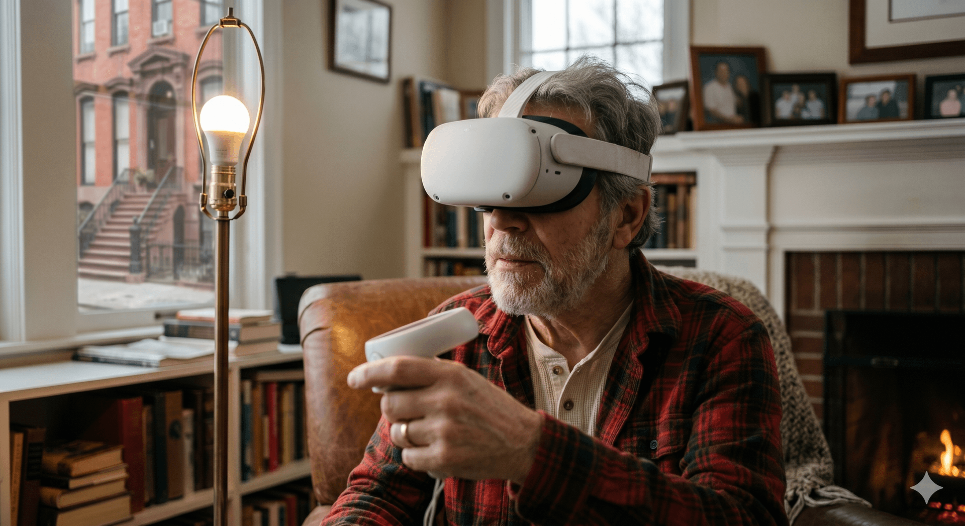 The Time Machine on the Coffee Table: A VR Journey Back to Brooklyn